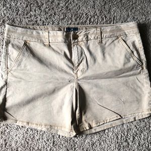 American Eagle Outfitters Tan Jean Shorts